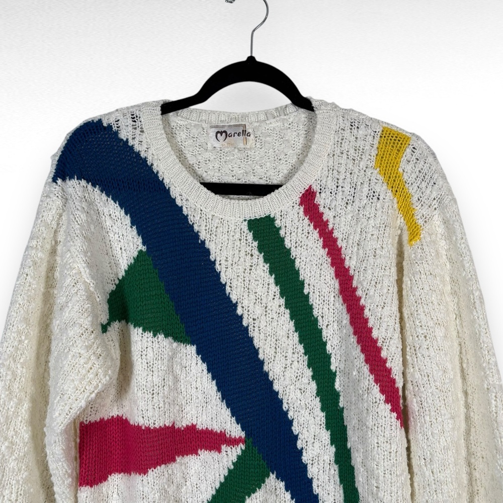 Colorful Abstract Sweater - Picture 5 of 9